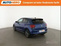 Usata VW Polo Highline 116 CV (85 kW) 2018 Blu Utilitaria