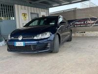 Usata VW Golf GTD 184 CV (135 kW) 2014 Blu Berlina