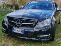 Usata Mercedes C220 Avantgarde 170 CV (125 kW) 2012 Nero Coupé