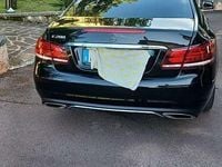 Usata Mercedes E200 Premium 184 CV (135 kW) 2015 Nero Coupé