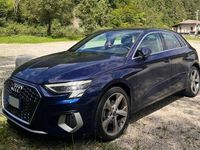 Usata Audi A3 116 CV (85 kW) 2022 Blu/azzurro Berlina
