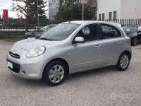 Usata Nissan Micra Acenta 98 CV (72 kW) 2012 Grigio Utilitaria