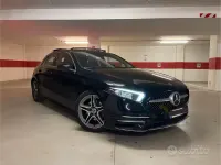 Usata Mercedes A180 Premium 116 CV (85 kW) 2019 Nero Berlina