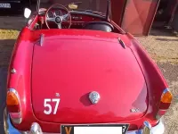 Usata Alfa Romeo Giulia Spider 90 CV (66 kW) 1960 Rosso Cabrio