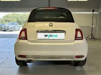 Usata Fiat 500C Lounge 69 CV (50 kW) 2019 Bianco Cabrio