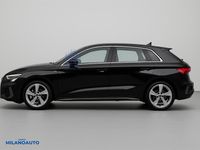 Usata Audi A3 Sportback S-Line 150 CV (110 kW) 2022 Nero Utilitaria