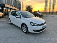 Usata VW Golf VI Highline 122 CV (89 kW) 2010 Bianco Utilitaria