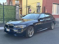 Usata BMW 520 M Sport 190 CV (139 kW) 2018 Blu/azzurro Station wagon