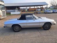 Usata Alfa Romeo Spider Veloce 131 CV (96 kW) 1981 Argento Cabrio