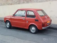 Usata Fiat 126 1970 Rosso Utilitaria