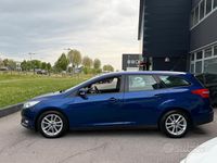 Käytetty Ford Focus 125 HP (91 kW) 2017 Sininen Farmari