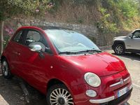 Usata Fiat 500 Lounge 75 CV (55 kW) 2010 Rosso Utilitaria