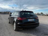 Usata Audi A3 Attraction 150 CV (110 kW) 2015 Nero Berlina