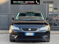 Usata Seat Leon Style 115 CV (84 kW) 2018 Nero Berlina