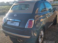 Usata Fiat 500C 69 CV (50 kW) 2014 Grigio Cabrio