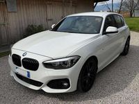 Usata BMW 116 Shadowline 116 CV (85 kW) 2018 Bianco Utilitaria