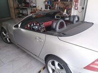 Usata Mercedes SLK200 163 CV (119 kW) 2001 Grigio Cabrio