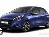 Usata Peugeot 208 82 CV (60 kW) 2016 Blu Utilitaria