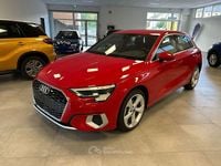 Usata Audi A3 Advanced 150 CV (110 kW) 2023 Rosso Berlina