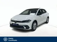Usata VW Polo Style 95 CV (69 kW) 2022 Bianco / pastello Utilitaria