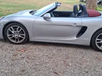 Usata Porsche Boxster 265 CV (194 kW) 2015 Argento Cabrio