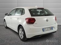 Usata VW Polo Comfortline 95 CV (69 kW) 2018 Bianco Utilitaria