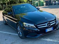Usata Mercedes C220 170 CV (125 kW) 2018 Nero Berlina