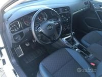 Usata VW Golf VII R-line 2019 Bianco Berlina