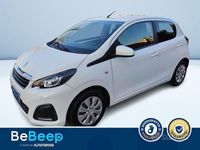 Usata Peugeot 108 Active 82 CV (60 kW) 2014 Bianco pastello Berlina