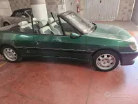 Usata Peugeot 306 Cabriolet Roland Garros 101 CV (74 kW) 1997 Verde Cabrio