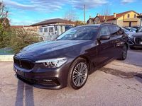 Usata BMW 520 Luxury Line 190 CV (139 kW) 2019 Grigio scuro Station wagon
