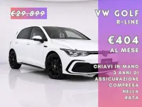 Usata VW Golf VIII R-line 131 CV (96 kW) 2024 Bianco Berlina
