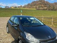 Usata Peugeot 208 Allure 68 CV (50 kW) 2013 Grigio Utilitaria