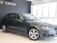 Usata Audi A3 Attraction 105 CV (77 kW) 2010 Grigio Utilitaria