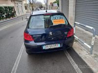 Usata Peugeot 307 110 CV (80 kW) 2007 Blu Berlina