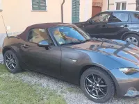Usata Mazda MX5 131 CV (96 kW) 2018 Grigio Cabrio