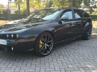 Usata Alfa Romeo 159 Ti 170 CV (125 kW) 2010 Nero Station wagon