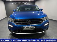 Usata VW T-Roc Advance 150 CV (110 kW) 2022 Blu SUV