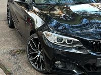 Usata BMW 220 M Sport 190 CV (139 kW) 2015 Nero Cabrio