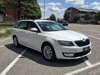 Usata Skoda Octavia Elegance 105 CV (77 kW) 2014 Bianco Station wagon