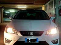 Usata Seat Leon FR 115 CV (84 kW) 2016 Bianco Berlina