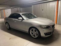 Usata BMW 220 Sport Line 190 CV (139 kW) 2016 Argento Cabrio