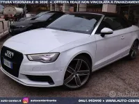 Usata Audi A3 Cabriolet Sport 150 CV (110 kW) 2016 Bianco Cabrio