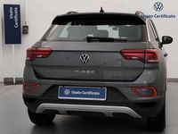 Usata VW T-Roc Life 116 CV (85 kW) 2024 Indium grey SUV