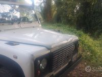 Usado Land Rover Defender 122 HP (89 kW) 2001 Cinzento Cabrios