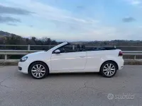 Usata VW Golf Cabriolet 105 CV (77 kW) 2011 Bianco Cabrio