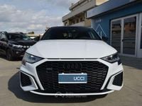 Usata Audi A3 S-Line 200 CV (147 kW) 2022 Bianco glacier Berlina