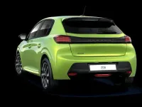Usata Peugeot 208 Allure 101 CV (74 kW) 2023 Verde / metallizzato Utilitaria