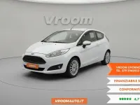 Usata Ford Fiesta Titanium 75 CV (55 kW) 2014 Bianco Utilitaria