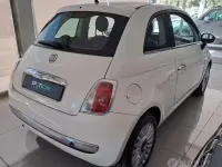 Usata Fiat 500 Lounge 69 CV (50 kW) 2009 Bianco Cabrio
